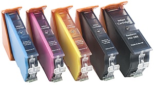 Memo kleuren cartridge voor Canon (compatible  CLI-8)